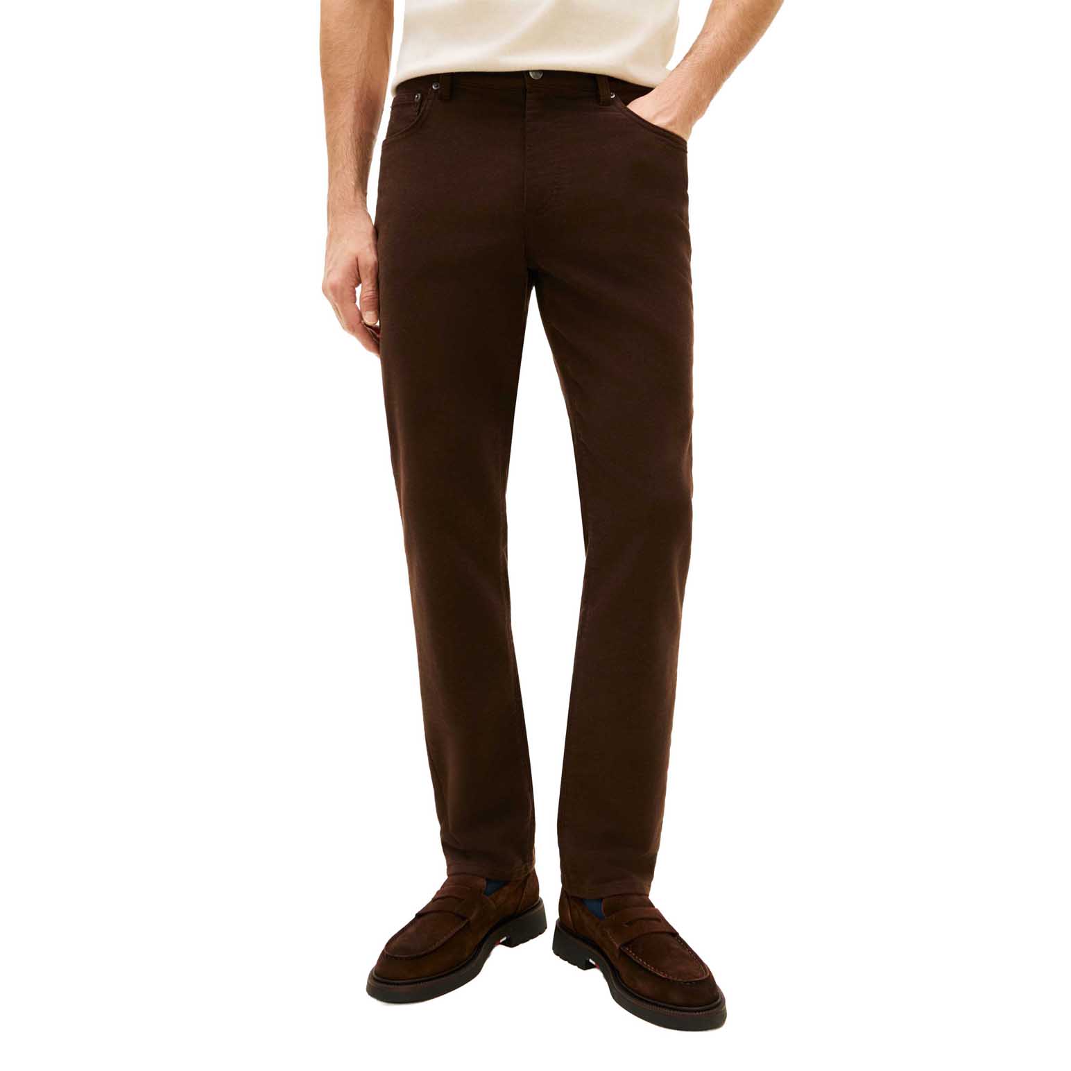 Tommy Hilfiger Denton Straight Brushed Moleskin Trousers